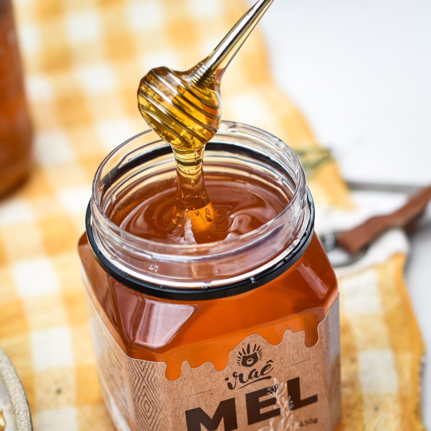 Mel VIDRO 450g – Florada Laranjeira – Iraê