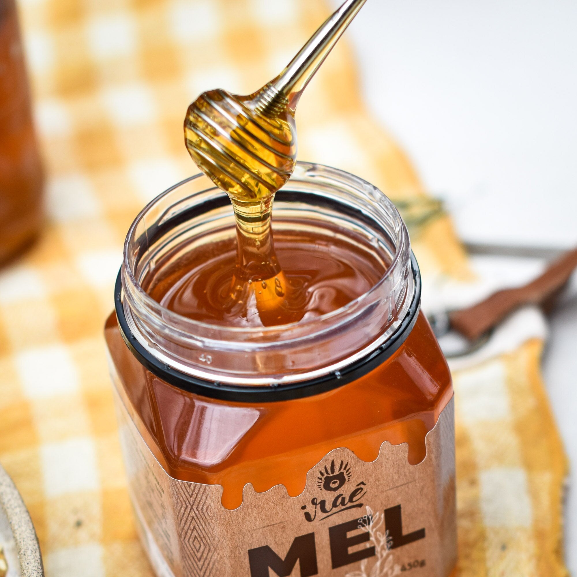 Mel VIDRO 450g – Florada Laranjeira – Iraê