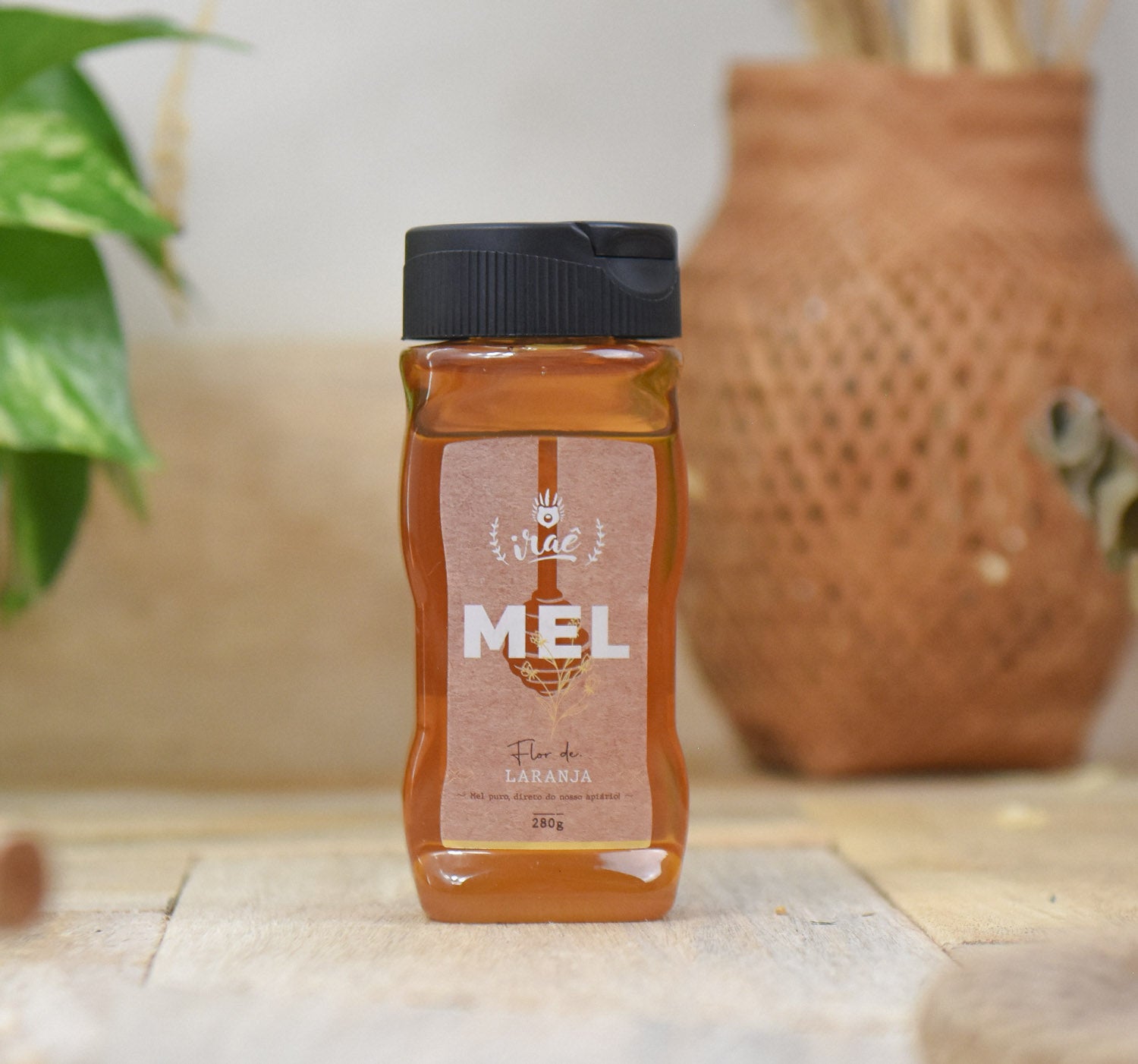 Mel Silvestre IRAÊ: Bisnaga de 280g – Direto do Apiário!